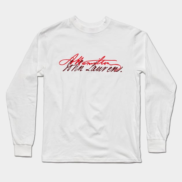 Alex & John Signature Long Sleeve T-Shirt by byebyesally